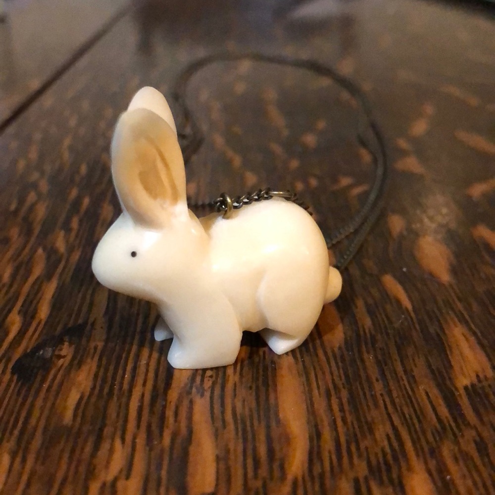 Cute Rabbit Necklace - Picture 2 of 5